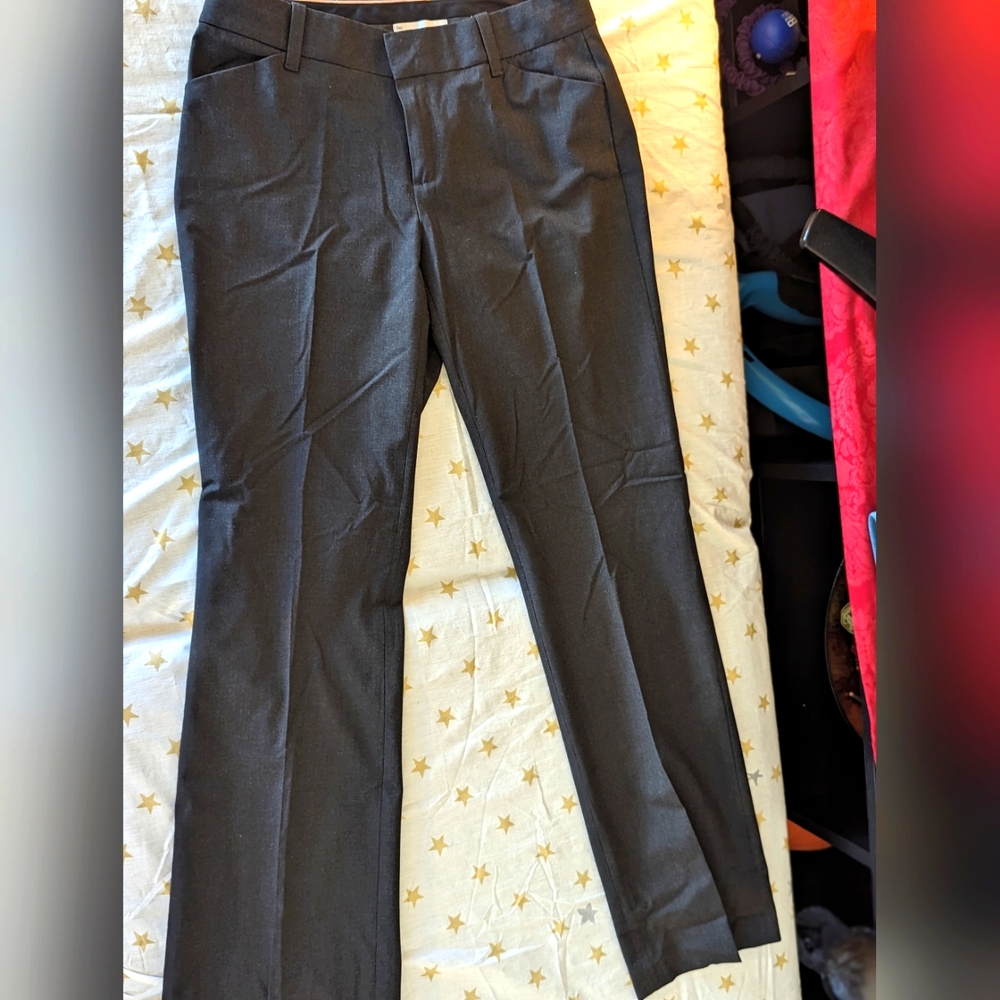 Gap Curvy 8L Dark Grey Suit Pant Trouser
